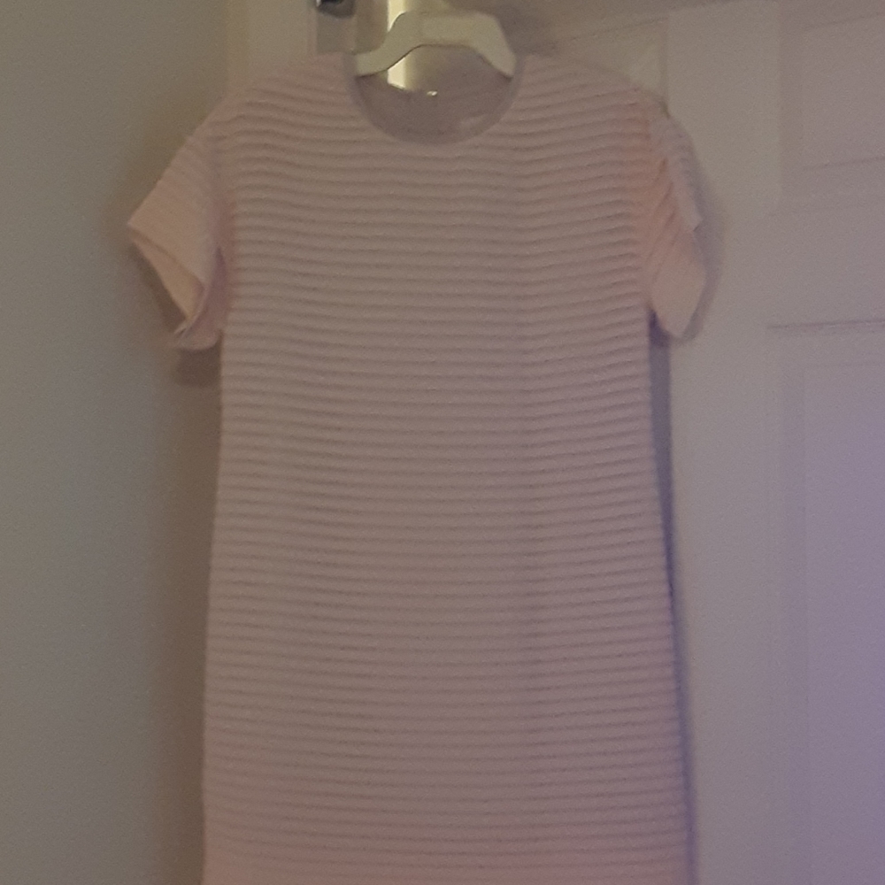 Pleated Light pink dress
